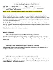 Critical Reading Assignment for Proposal Essay 1.docx