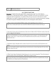 Muhammed Ahmad - Act 2 Othello Study Guide - 6267469.pdf