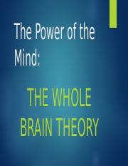 The Power of the Mind(Monday Lesson).pptx