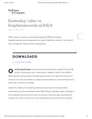 Restoring value to biopharmaceutical R&D _ McKinsey.pdf