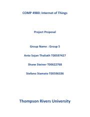 IOT-goup5-Proposal T00597427.pdf