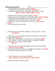 Water_Test_review_sheet_2013_answers