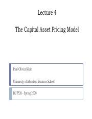 Lecture 4 - The Capital Asset Pricing Model (2).pdf