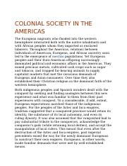 COLONIAL_SOCIETY_IN_THE_AMERICAS