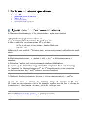 3. Electrons in atoms questions .doc