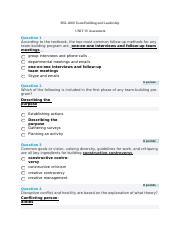 BSL 4060 UNIT IV Assessment.doc