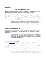 ARTH101B-1.1-Learning-Activites-Module-1.pdf - The Washington 