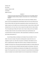 Emerson history essay