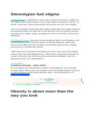 Stereotypes fuel stigma.docx