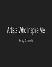 Artists Who Inspire Me.pdf