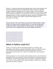 Python is a computer programming language .docx