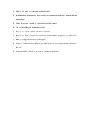 Module Six Interview Questions.docx