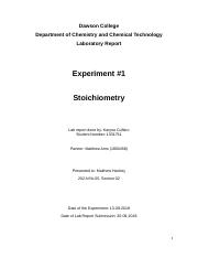 Lab 1 - Stoichiometry.docx