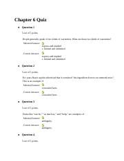 Chapter 6 Quiz 4