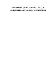 Essential of Global Hospitality Industry .edited.docx