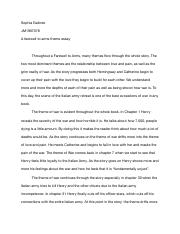 A Farewell to Arms Essay.pdf