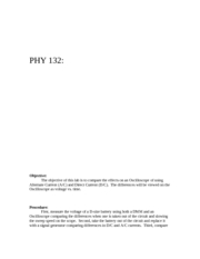 phy 132 lab oscilloscope