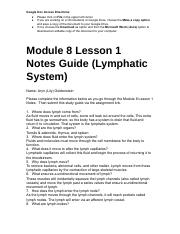 Copy of Module Eight Lesson One Notes Guide.pdf