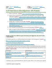 5.07 Intrusion Investigation.docx