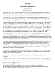 English II - Novel Study - The Alchemist - Supplemental #5.docx