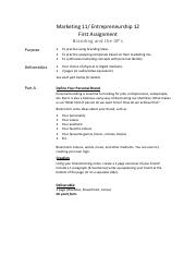 ME - First Assignment - Branding and 4Ps.pdf