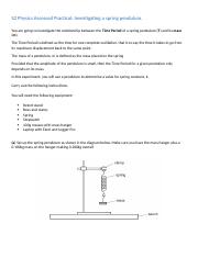 S2 Physics Assessed Practical Spring Pendulum.docx