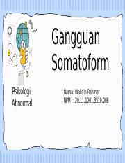 PPT Gangguan Somatoform.pptx