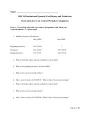 HSS 304 Food and labor cost control worksheet.pdf