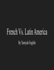 French Vs. Latin America- Tamiyah English .pdf