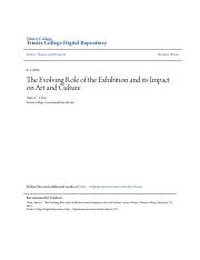 The Evolving Role of the Exhibition and its Impact on Art and Cul.pdf