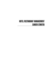 Hotel - Restaurant Management