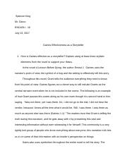 Untitled A Lesson Before Dying Essay