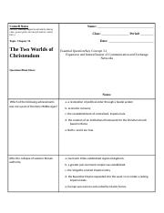 ch 16 cornell notes