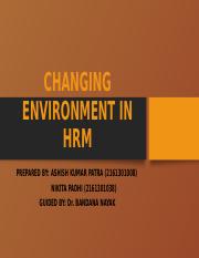 Changing Environment In HRM.pptx