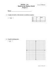 MATH131-031 (Project1) Updated (6).doc