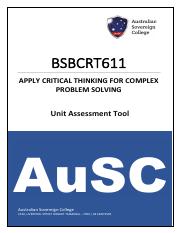 BSBCRT611 Unit Assessment Tool.v2.0.pdf