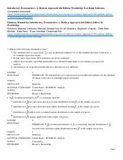 Econometrics Test Bank .pdf