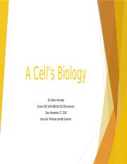A Cell’s Biology.pptx