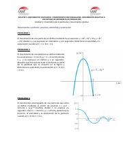 Boletín 3. Derivadas de funciones vectoriales. Componentes rectangulares de la velocidad y la aceler