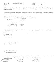 15-23_Precal_GTH__-_Worksheet_Systems_of_Conics.doc