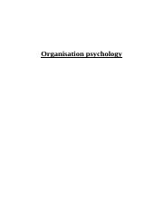 Organisation psychology.edited.docx