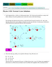 PHYS 1120 Newton's Laws Solutions.pdf