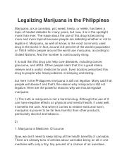 Legalizing Marijuana in the Philippines.docx