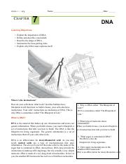 B ERW - Reading- DNA The Genetic Material.pdf