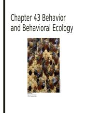 Morris Ch 43 Behavioral Ecology(1)(1).pptx
