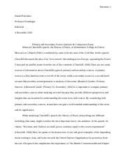 Primary and Secondary Source Analysis & Comparison Essay.docx