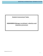 BSBHRM506 Student Assessment Tasks 14-12-17.docx