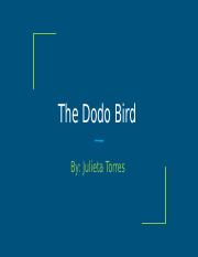 The_Dodo_bird-Julieta_