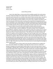 Essay about experiences in life