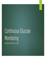 Continuous Glucose Monitoring.pptx